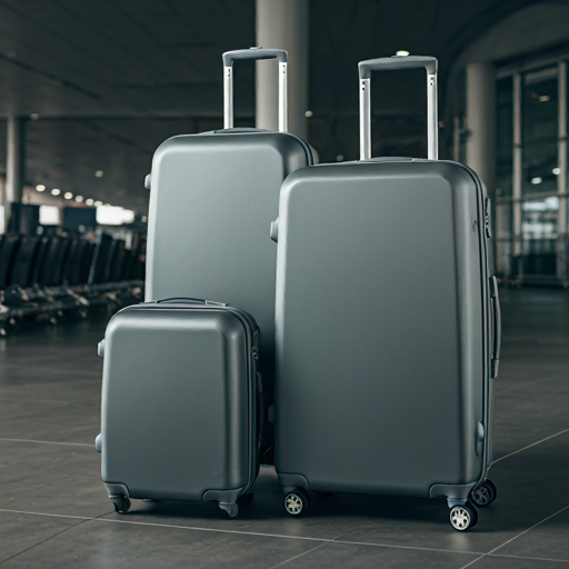 premium bag 3 piece luggage set