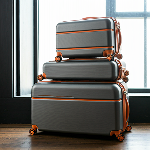 triple play luggage set