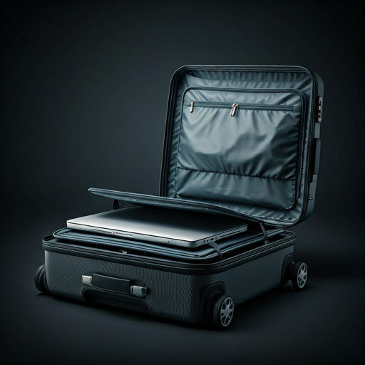 cabin luggage laptop compartment