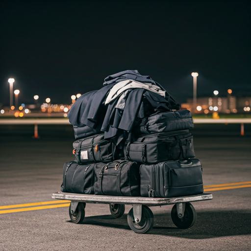 what luggage do flight attendants use